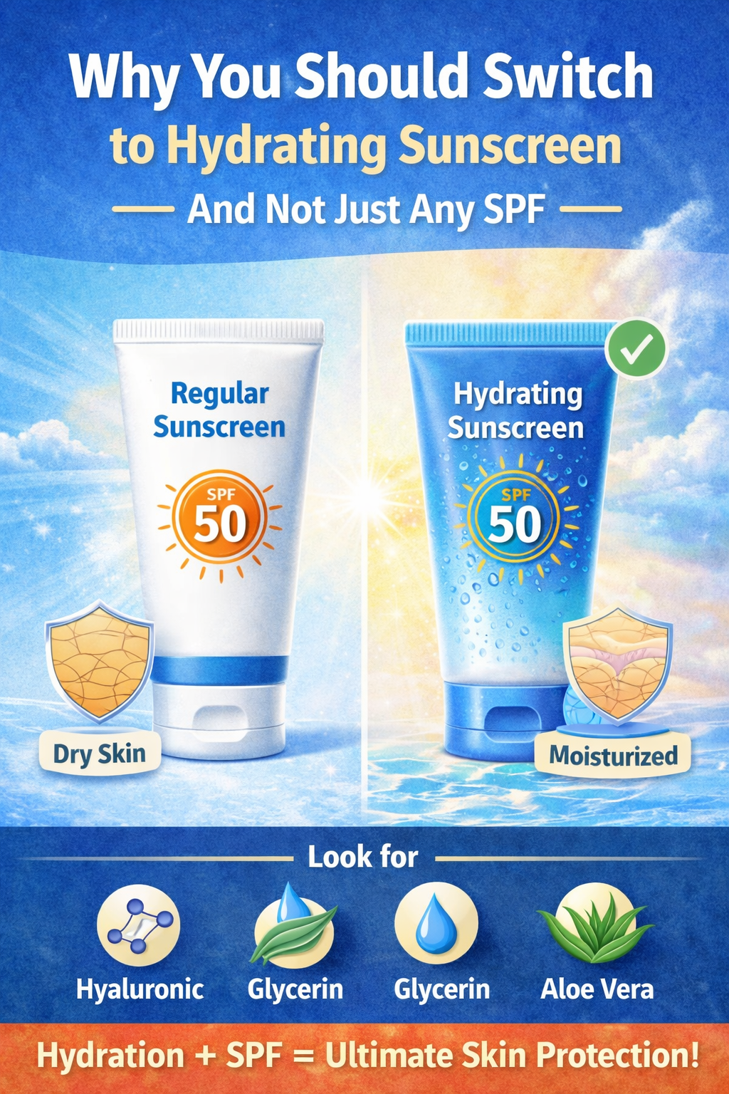 Why You Should Switch to Hydrating Sunscreen - And Not Just Any SPF
