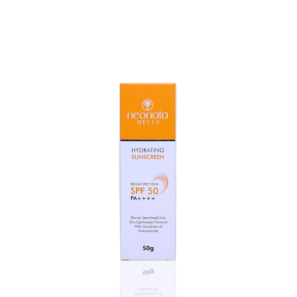 Neonata Belle Hydrating Sunscreen SPF 50 PA++++ | Broad Spectrum UV Protection with Hydration & Barrier Support
