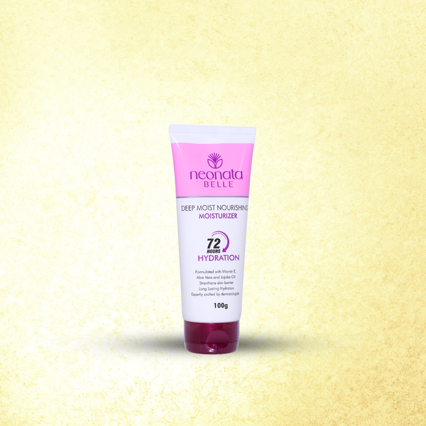 Neonata Belle Deep Moist Nourishing Moisturiser | Intense Hydration & Skin Barrier Repair for Dry and Sensitive Skin