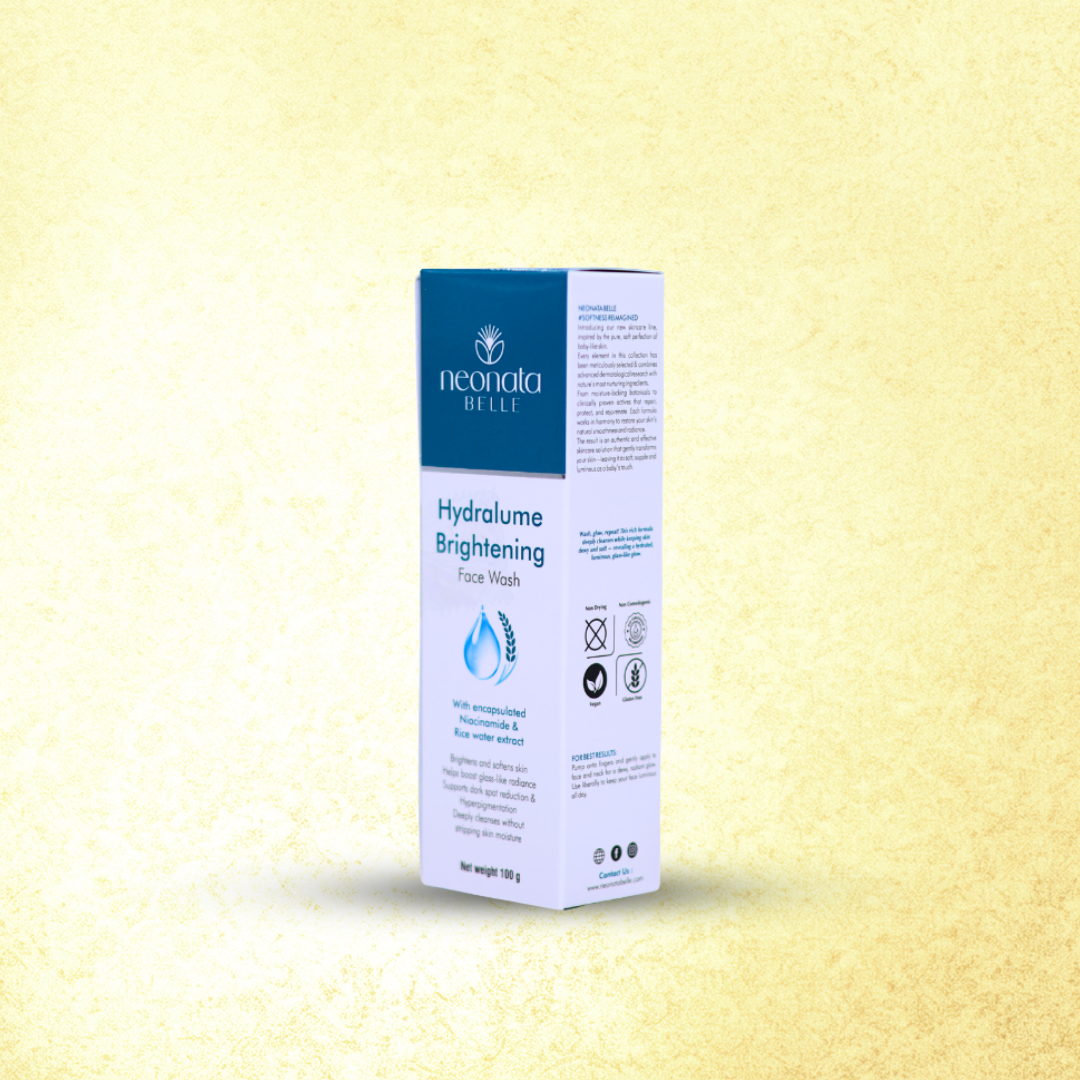 Neonata Belle Hydralume Brightening Face Wash | Glow-Boosting Cleanser for Dull & Uneven Skin