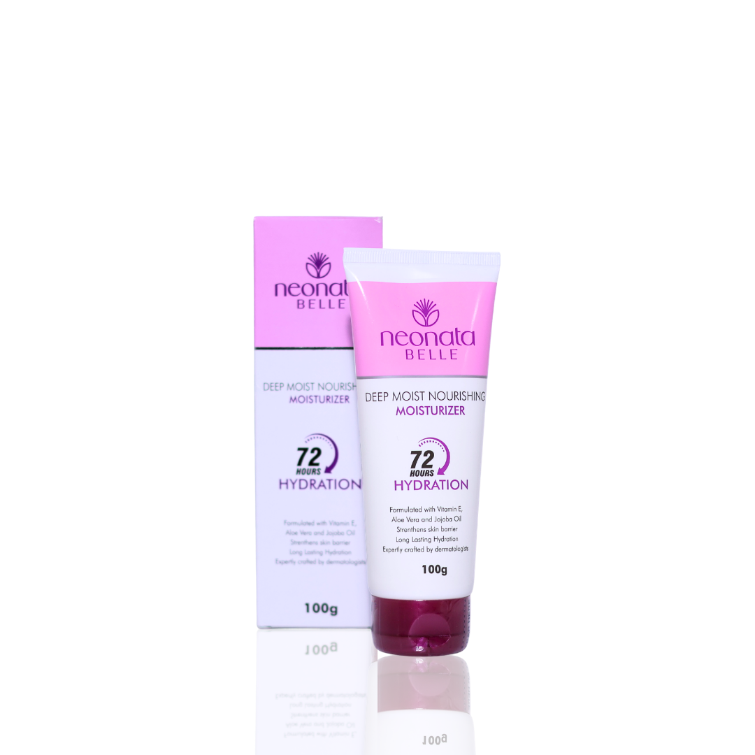 Neonata Belle Deep Moist Nourishing Moisturiser | Intense Hydration & Skin Barrier Repair for Dry and Sensitive Skin