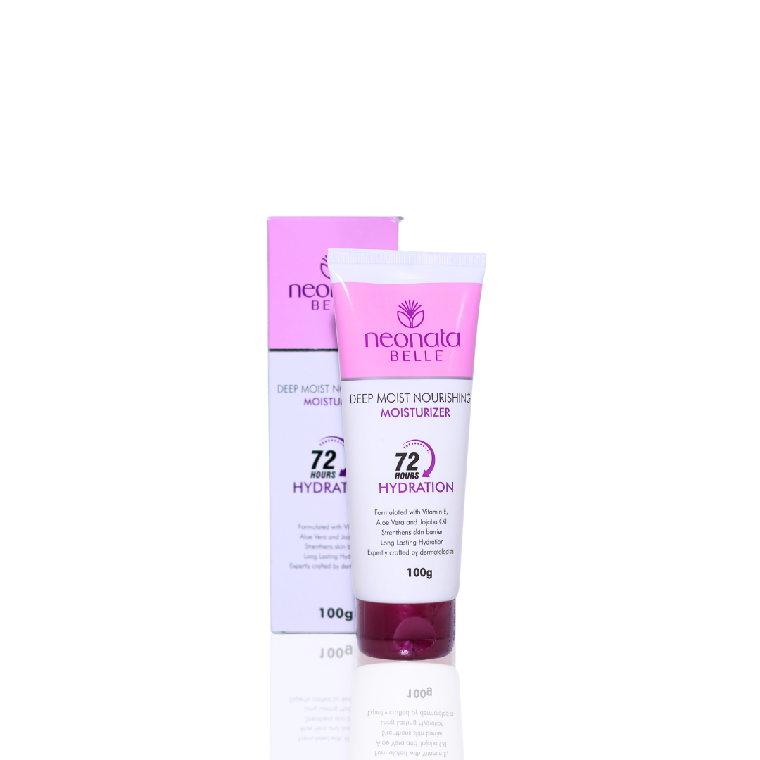 Neonata Belle Deep Moist Nourishing Moisturiser | Intense Hydration & Skin Barrier Repair for Dry and Sensitive Skin