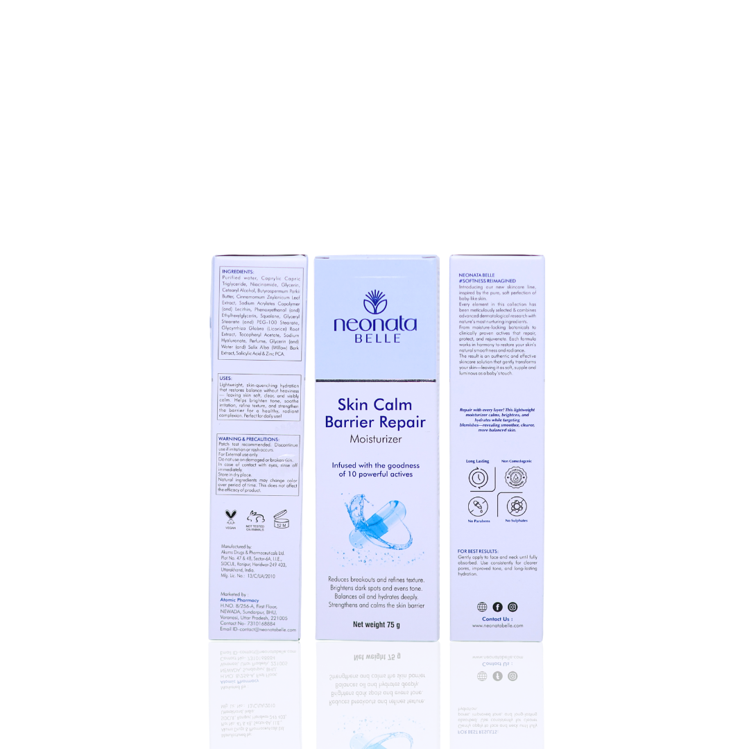 Neonata Belle Skin Calm Barrier Repair Moisturizer | Ceramide Moisturizer for Sensitive, Irritated & Damaged Skin