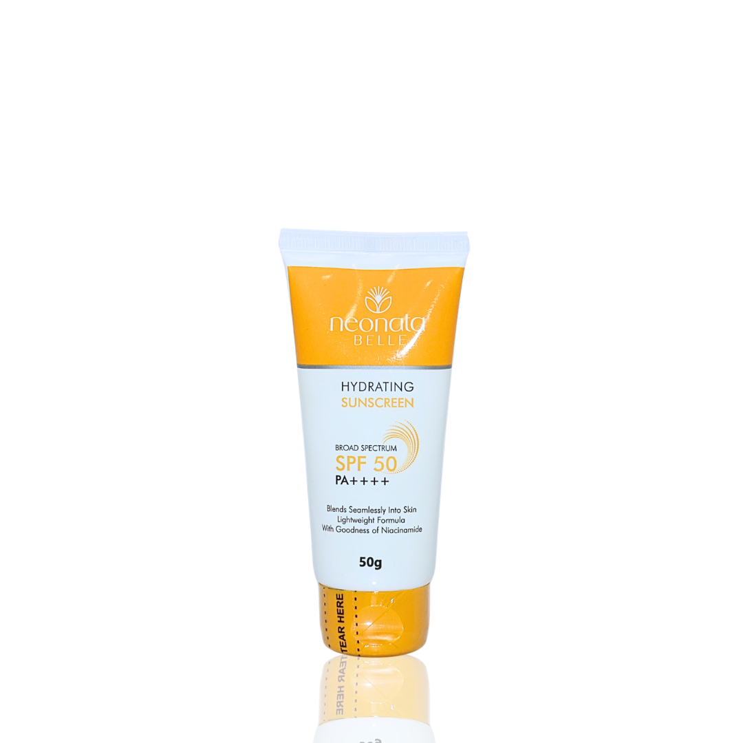 Neonata Belle Hydrating Sunscreen SPF 50 PA++++ | Broad Spectrum UV Protection with Hydration & Barrier Support