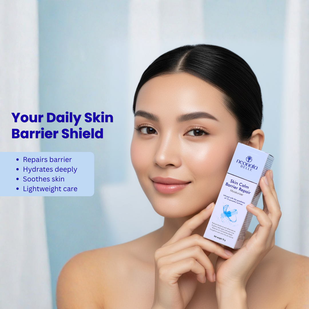 Neonata Belle Skin Calm Barrier Repair Moisturizer | Ceramide Moisturizer for Sensitive, Irritated & Damaged Skin