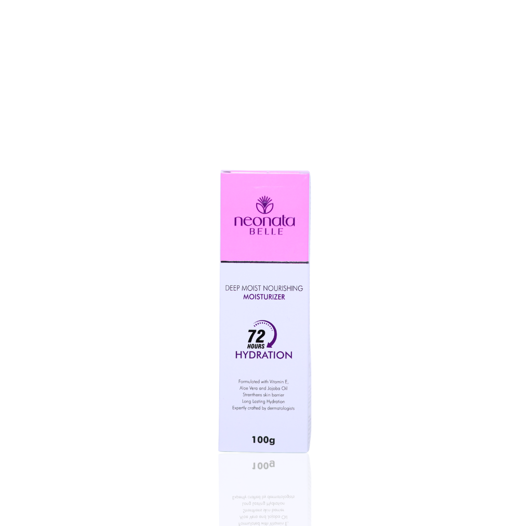 Neonata Belle Deep Moist Nourishing Moisturiser | Intense Hydration & Skin Barrier Repair for Dry and Sensitive Skin