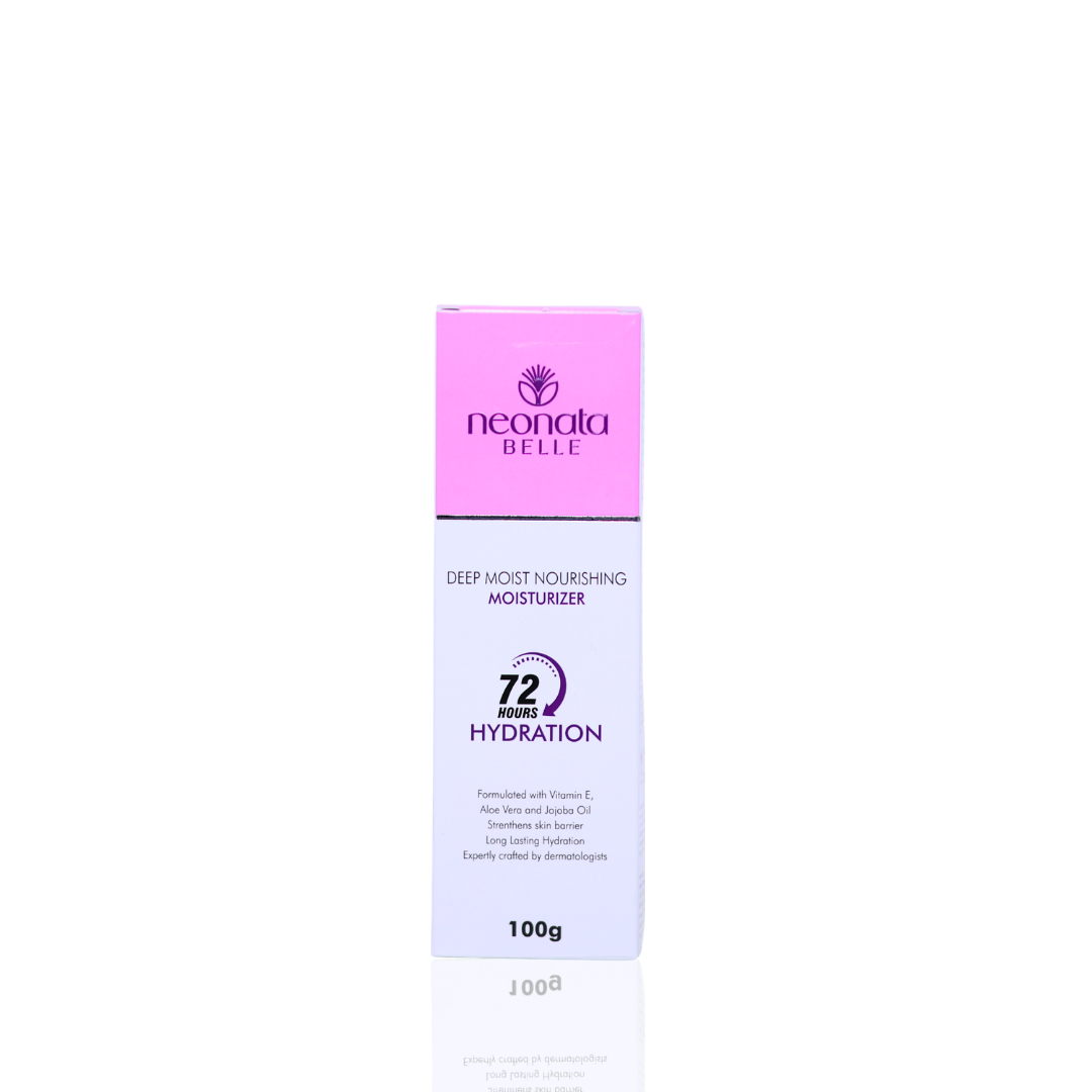 Neonata Belle Deep Moist Nourishing Moisturiser | Intense Hydration & Skin Barrier Repair for Dry and Sensitive Skin